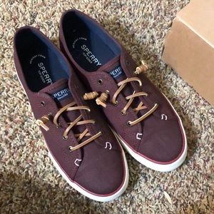 Sperry Pier View Burnishable Red (womens)